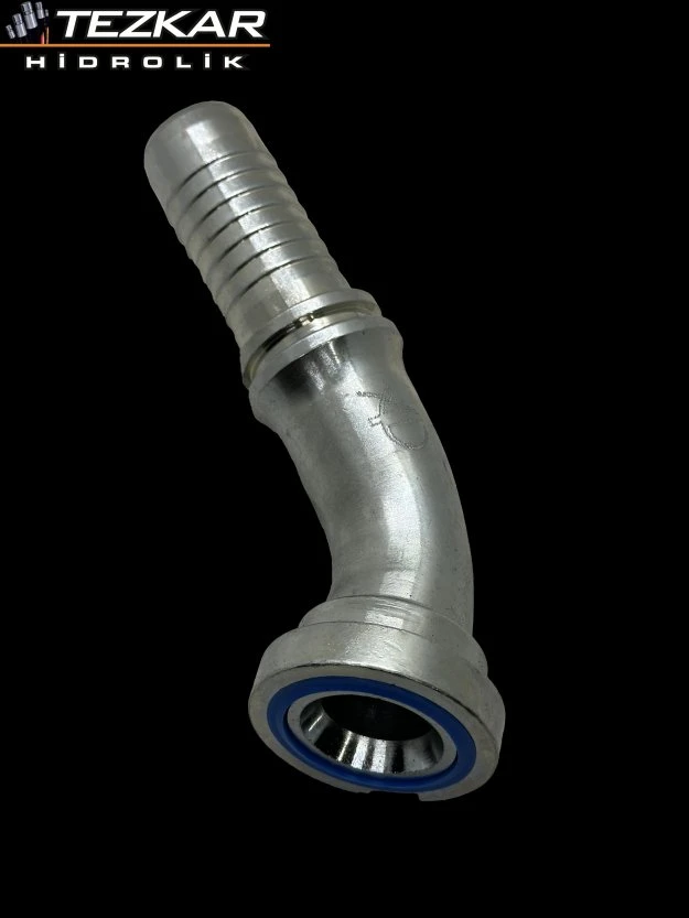 3000 Flanşlı 45° Hortum Rekorları