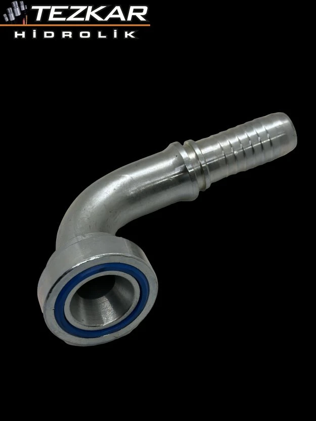 3000 Flanşlı 90° Hortum Rekorları